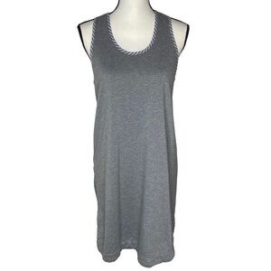 Thyme and Honey Dress Gray Tank Midi‎ Dress Size M